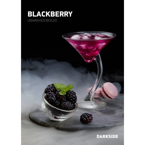 ТАБАК ДЛЯ КАЛЬЯНА DARK SIDE BLACKBERRY MEDIUM (ДАРК САЙД ЕЖЕВИКА) 100Г