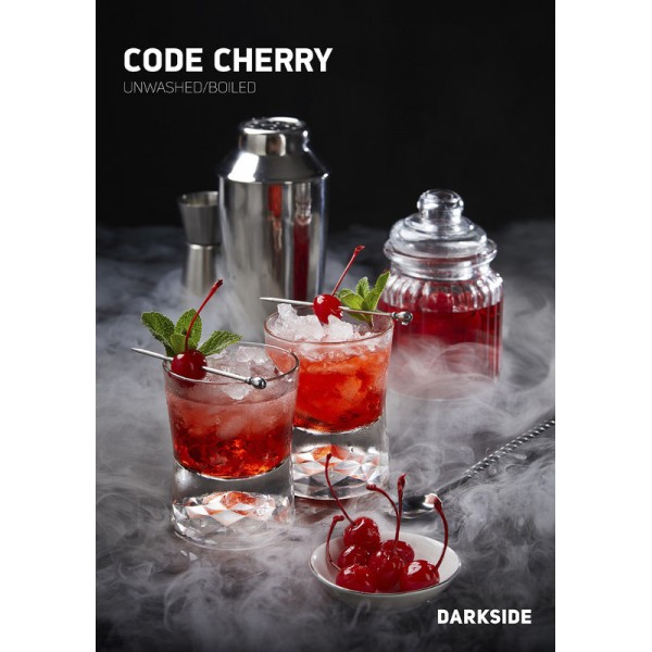 ТАБАК ДЛЯ КАЛЬЯНА DARK SIDE CODE CHERRY MEDIUM (ДАРКСАЙД КОД ВИШНЯ) 100Г