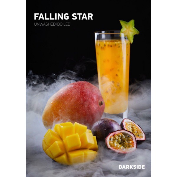 ТАБАК ДЛЯ КАЛЬЯНА DARK SIDE FALLING STAR MEDIUM (МАНГО МАРАКУЙЯ) 100Г