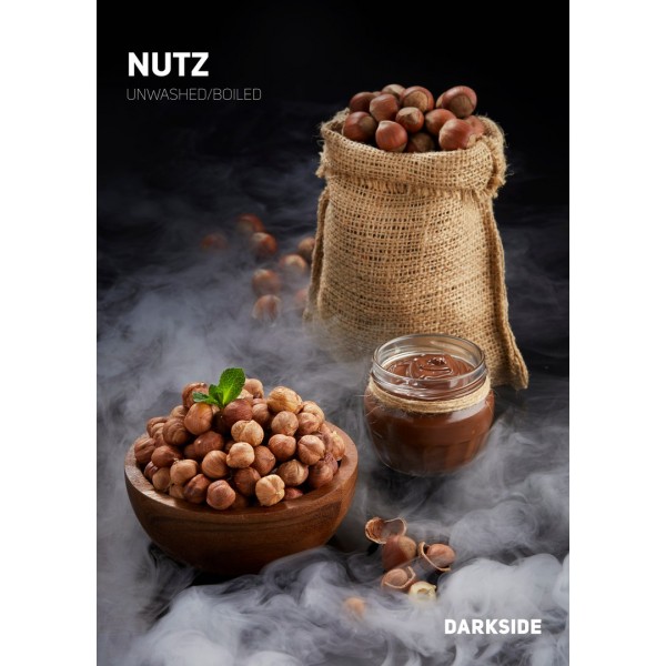 ТАБАК ДЛЯ КАЛЬЯНА DARK SIDE NUTZ MEDIUM (ДАРКСАЙД ОРЕХ) 100Г