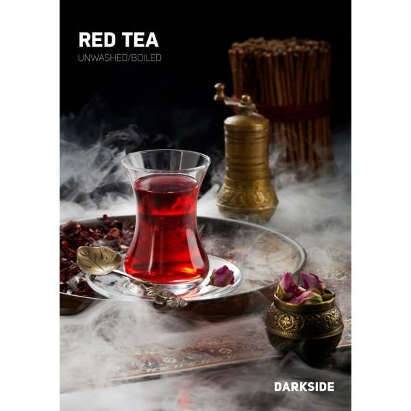 ТАБАК ДЛЯ КАЛЬЯНА DARK SIDE RED TEA SOFT (ДАРКСАЙД КРАСНЫЙ ЧАЙ) 100Г