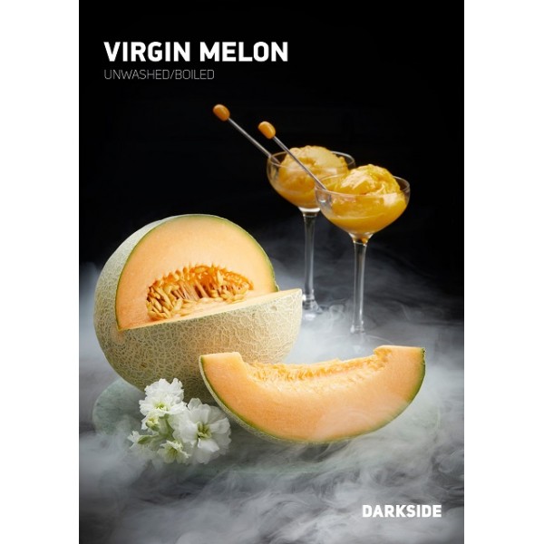 ТАБАК ДЛЯ КАЛЬЯНА DARK SIDE VIRGIN MELON SOFT (ДАРКСАЙД ЧИСТАЯ ДЫНЯ) 100Г