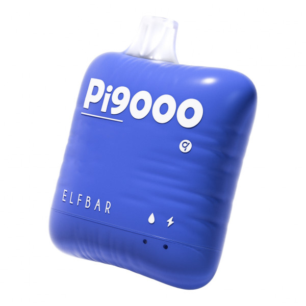Купить Одноразовая Вейп ELFBAR PI 9000 BLUE RAZZ ICE - Черника Малина Лёд