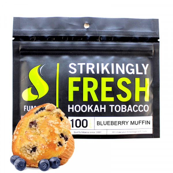 ТАБАК ДЛЯ КАЛЬЯНА FUMARI BLUEBERRY MUFFIN (ФУМАРИ ЧЕРНИЧНЫЙ МАФФИН) 100Г