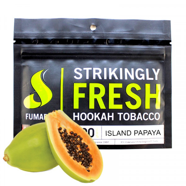 ТАБАК ДЛЯ КАЛЬЯНА FUMARI ISLAND PAPAYA (ФУМАРИ ОСТРОВНАЯ ПАПАЙЯ) 100Г
