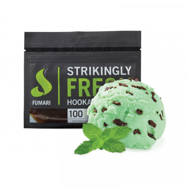 ТАБАК ДЛЯ КАЛЬЯНА FUMARI MINT CHOCOLATE CHILL (ФУМАРИ ШОКОЛАДНОЕ МОРОЖЕНОЕ) 100Г