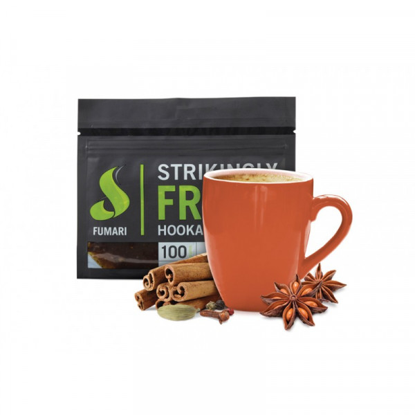 ТАБАК ДЛЯ КАЛЬЯНА FUMARI SPICED CHAI (ФУМАРИ СПАЙС ЧАЙ) 100Г