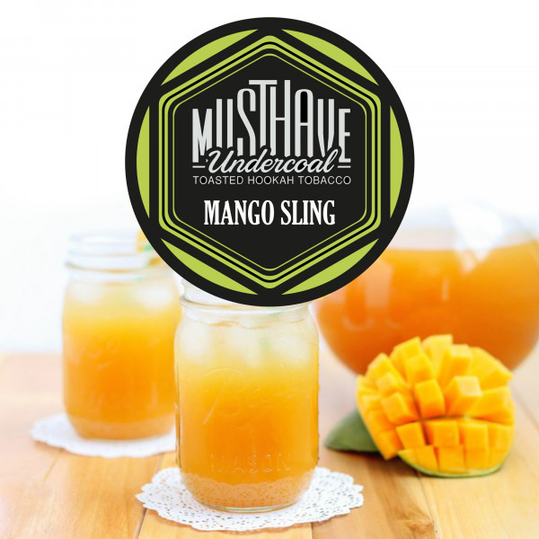 ТАБАК ДЛЯ КАЛЬЯНА MUST HAVE MANGO SLING (МАСТХЕВ МАНГО С ПРЯНОСТЯМИ) 25Г