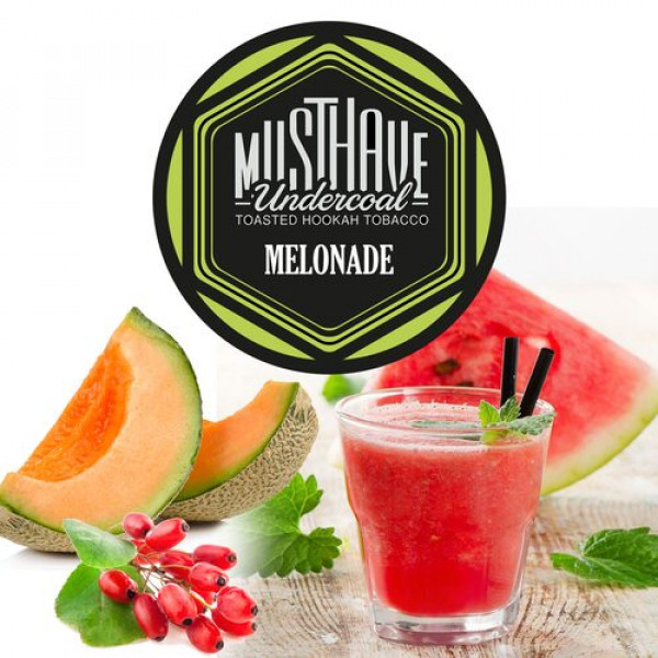 ТАБАК ДЛЯ КАЛЬЯНА MUST HAVE MELONADE (МАСТХЕВ МЕЛОНАД) 25Г